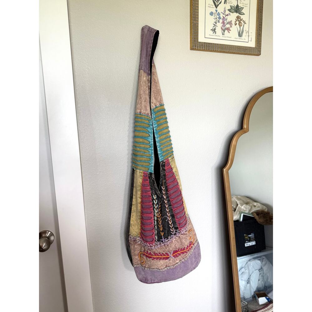 Patchwork Hobo Bag